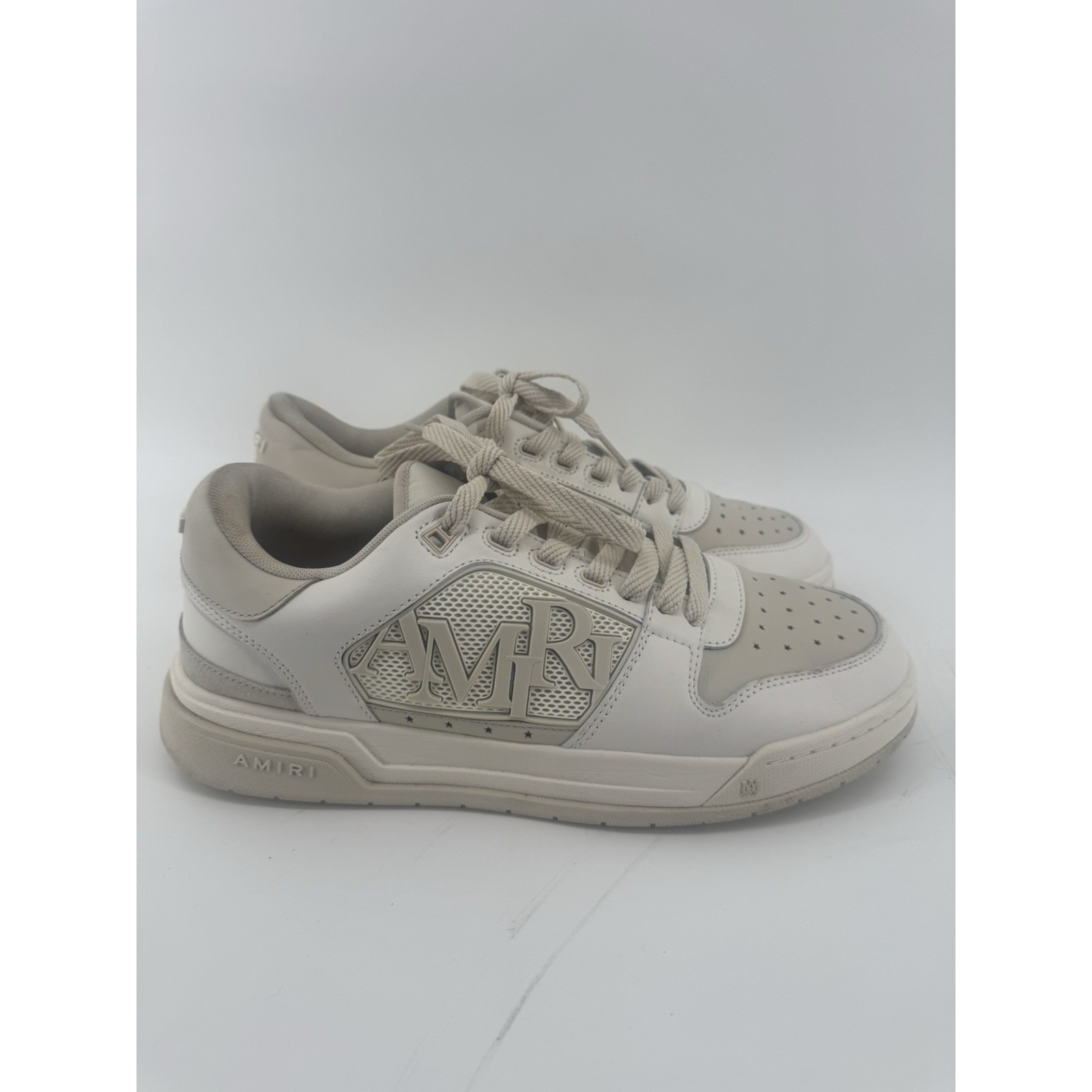 Amiri Classic Low Biege Size 12 Authentic